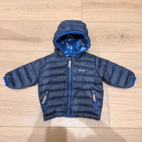 Patagonia Baby Reversible Down Puffer Jacket - Picture 2 of 3